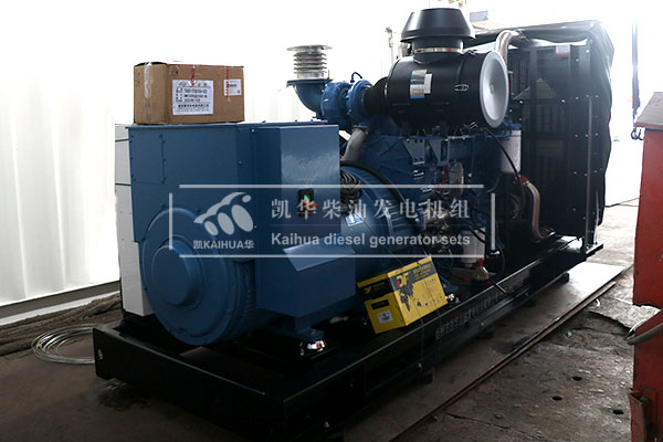 威?？蛻粲嗁?gòu)的500kw玉柴發(fā)電機(jī)組成功出廠